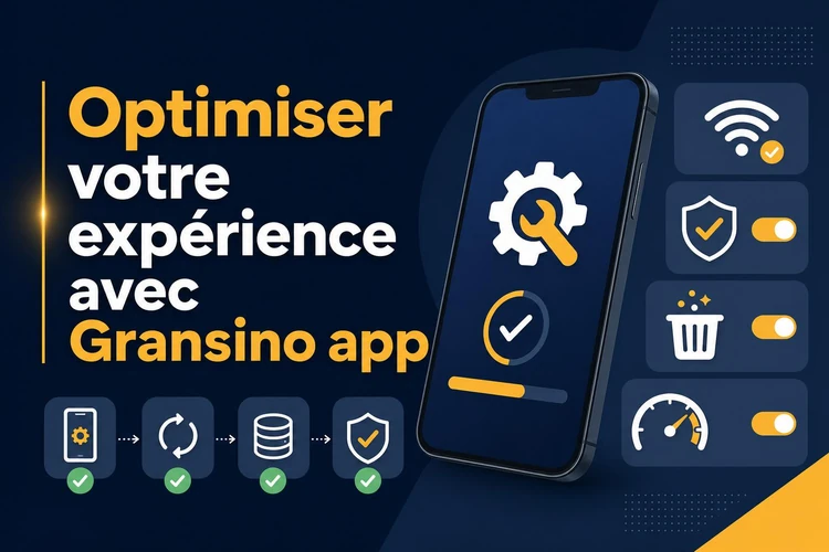 Optimiser votre expérience avec Gransino app