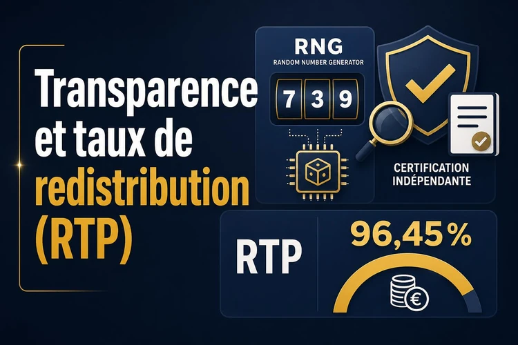 Transparence et taux de redistribution (RTP)