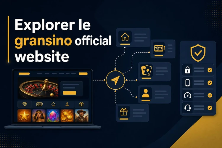 Explorer le gransino official website et ses fonctionnalités