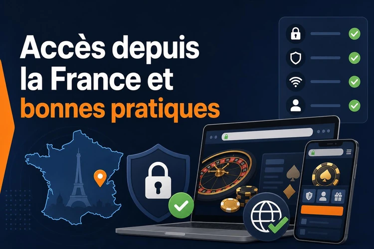Accès depuis la France et bonnes pratiques de navigation